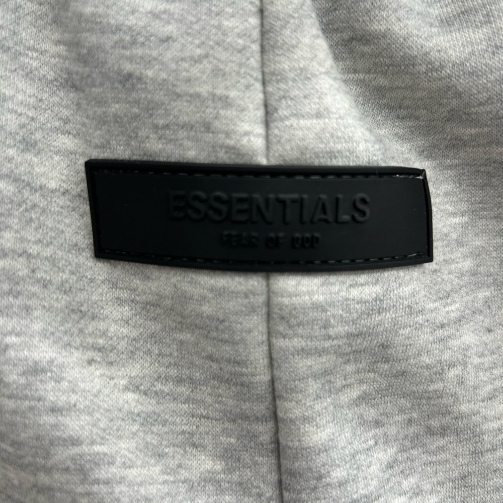 Fear of God Essentials Light Gray Joggers - Picture 4 of 5